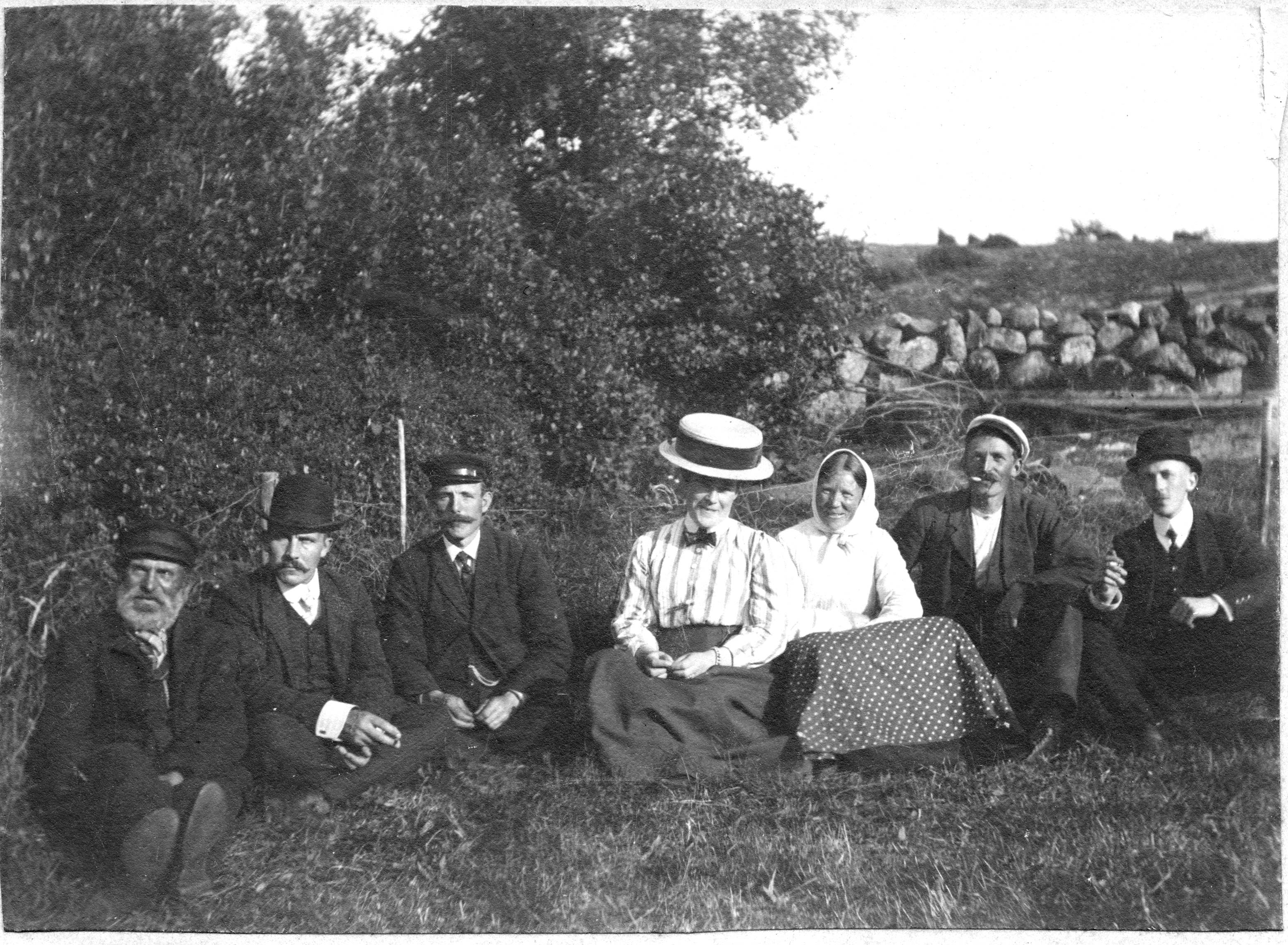 En gruppbild från Stora Askerön